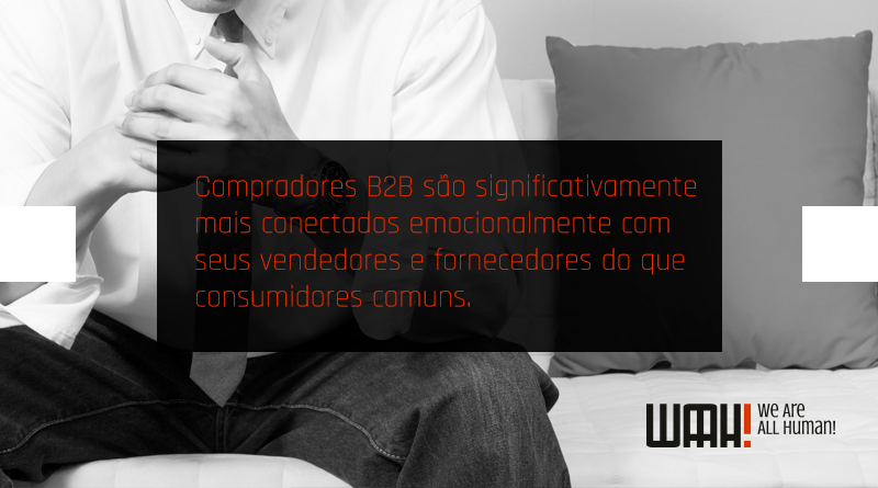 O papel da emoção na relação entre marcas e clientes B2B