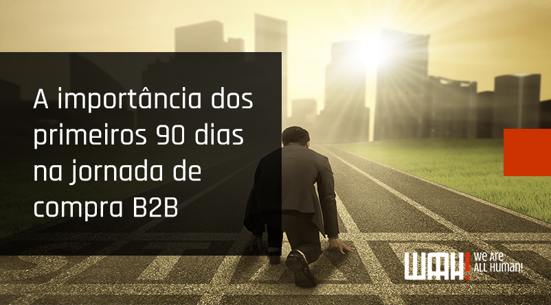 A importância dos primeiros 90 dias na jornada de compra B2B
